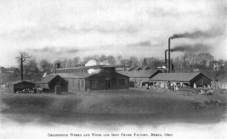 Grindstone Works and Wood and Iron Frame Factory, Berea, Ohio